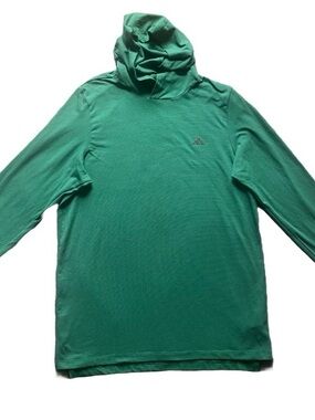 adidas Men’s Teal Green Turtleneck Performance Sweater